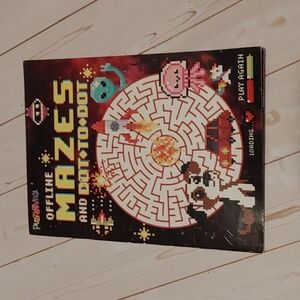 3/$13 New Offline Mazes And Dot To Dot Puzzleticity Fun Work Book For Kids